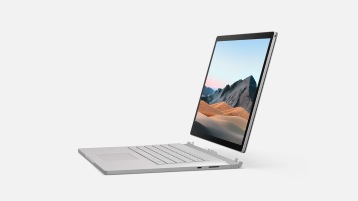 Surface Book 3 with screen detached from keyboard