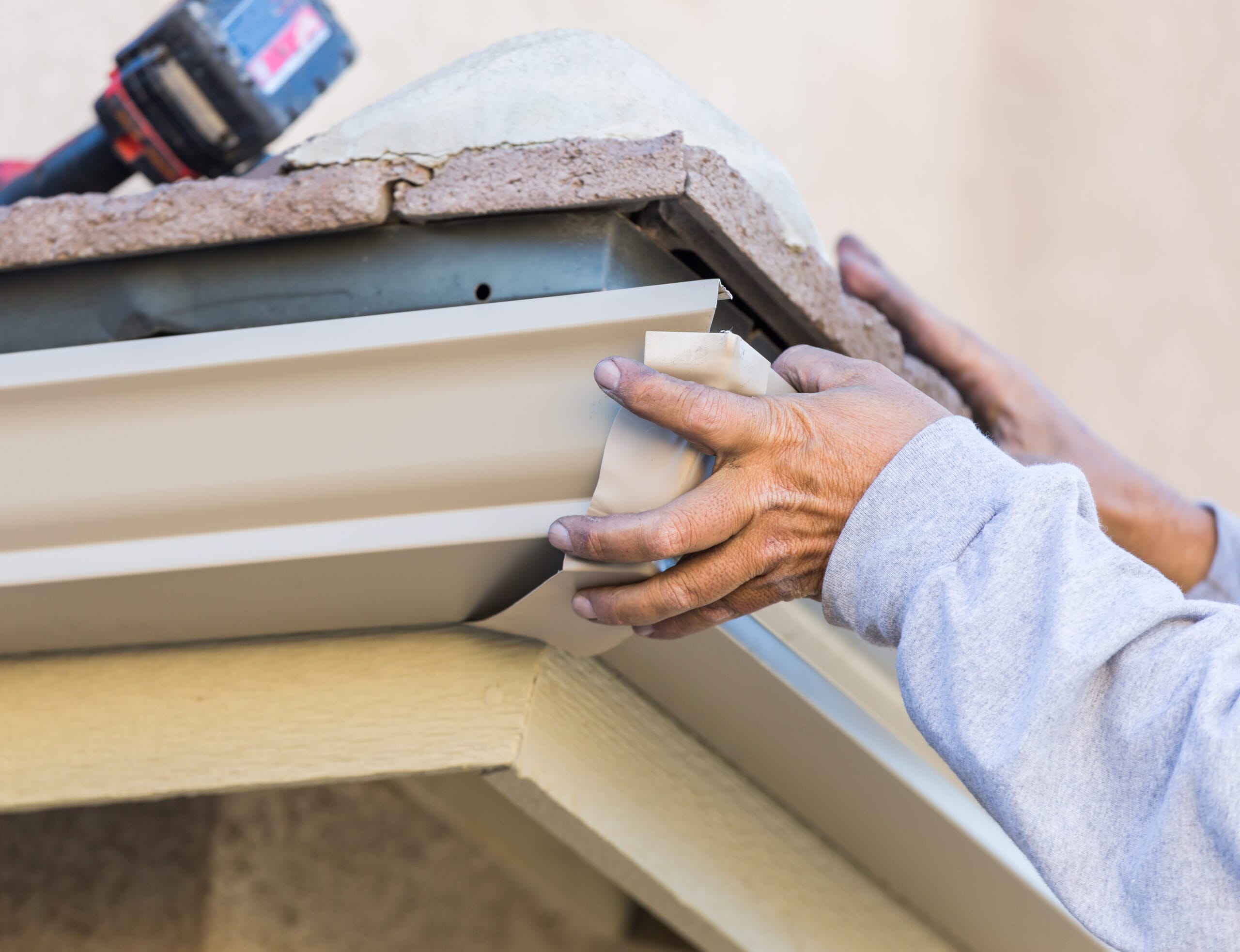 new gutter value, gutter upgrade value, increase home value in Conroe