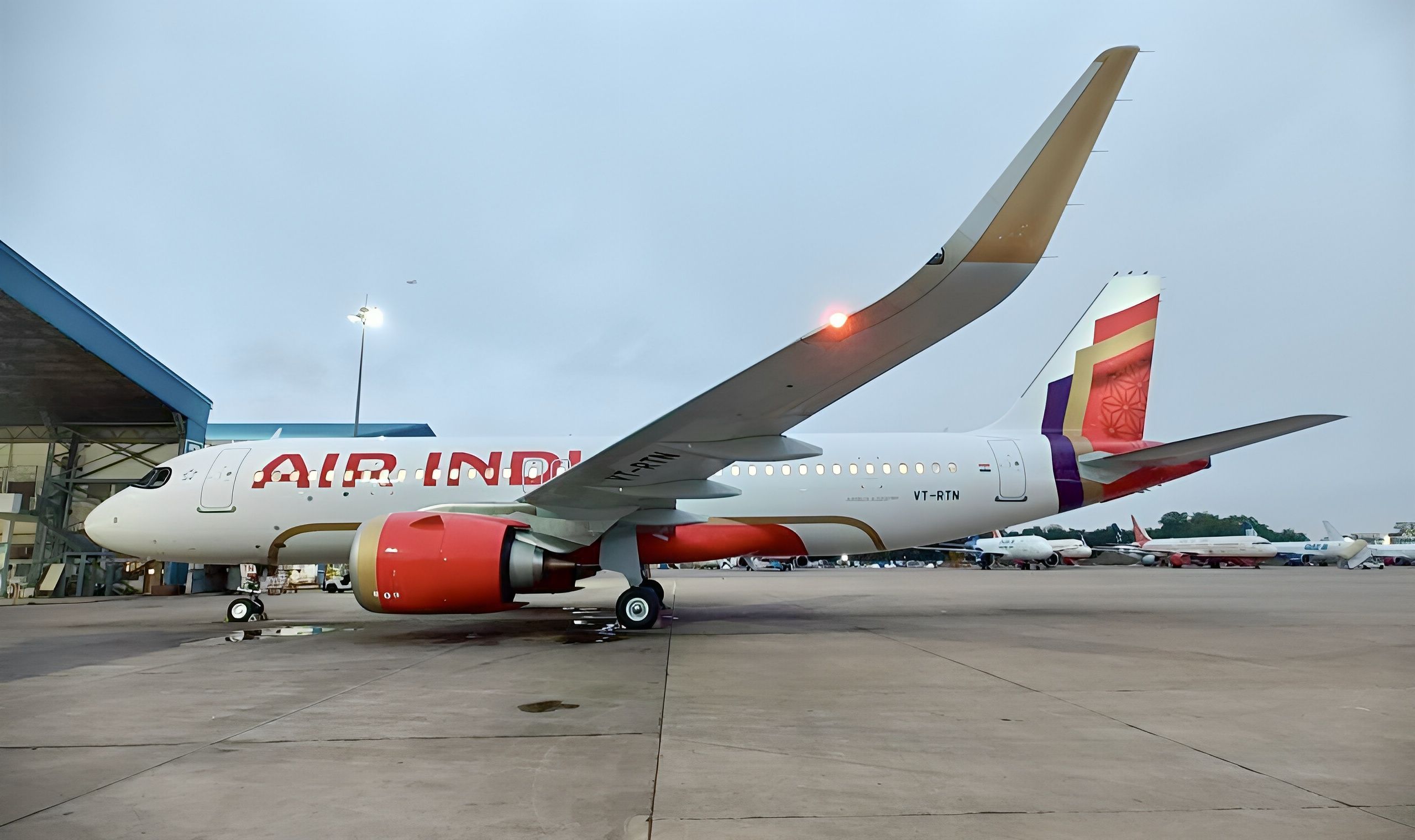 Air India’s 1st Airbus A320neo With New Brand Livery &